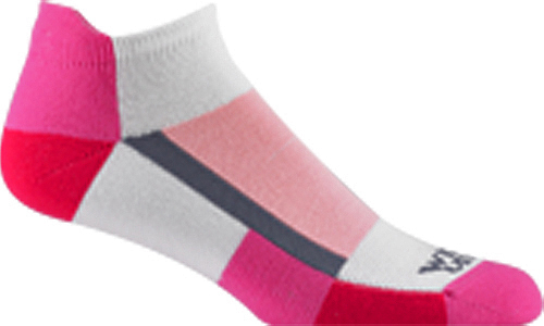 Wigwam Pink Chequers Pro Low-Cut Adult Socks