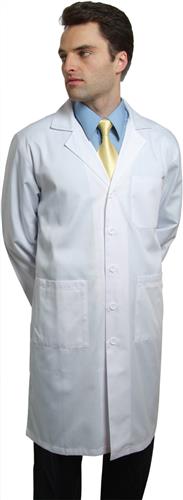 Adar Unisex 39" SuperTwill Lab Coat w/Midriff Back. Embroidery is available on this item.