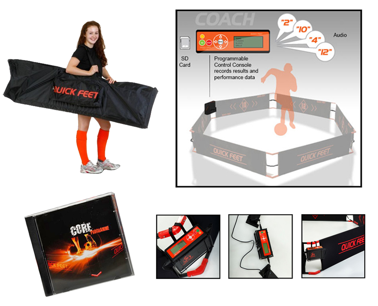 quick feet soccer training equipment