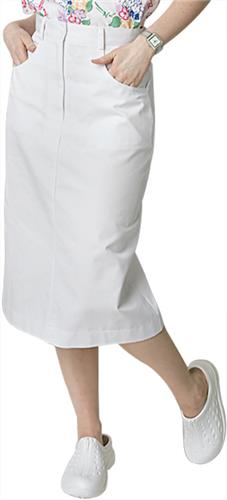Adar Womens Knee-Length A-Line Side Pocket Skirt