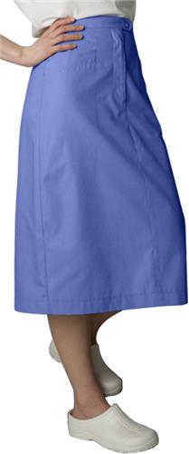 Adar Womens Mid-Calf Length Angle Pocket Skirt