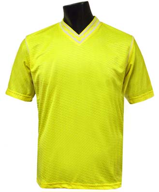 Pre-#ed FUERZA Soccer Jerseys YELLOW W/BLACK #'s