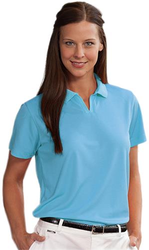 Hartwell 505 Meriweather Ladies' V Placket Polo. Printing is available for this item.