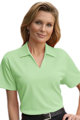 Hartwell 210R Bartow Ladies Baby Pique V-Neck Polo. Printing is available for this item.