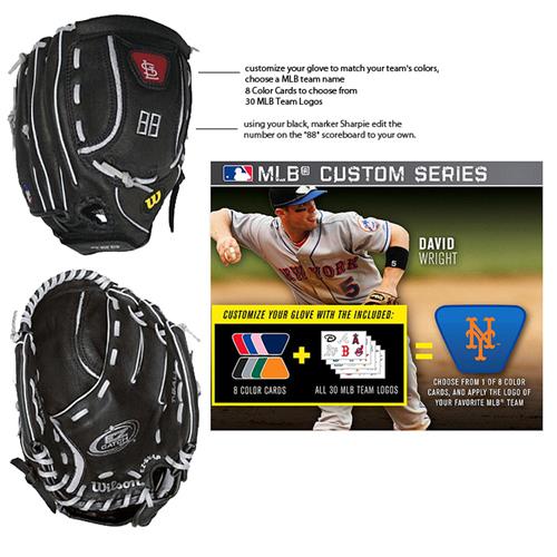10" All Positions MLB Baseball Youth Gloves Baseball Equipment & Gear