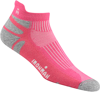 Wigwam Pink Ironman Thunder Pro Low Adult Socks
