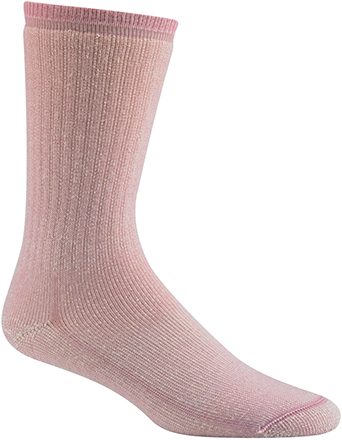 Wigwam Pink Merino Comfort Hiker Crew Socks