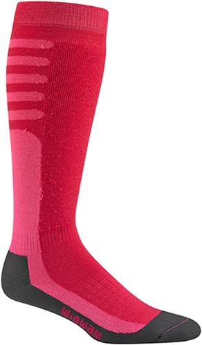 Wigwam Pink Snow Xenon Pro Knee Length Adult Socks