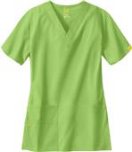 WonderWink The Bravo Lady Fit V-Neck Scrub Top
