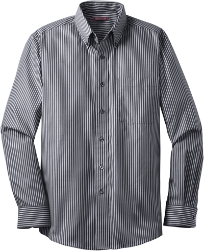 Red House Adult Stripe Pinpoint Oxford Shirts