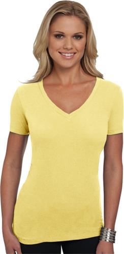 Next Level Women's The Deep V-Neck T-Shirts. Printing is available for this item.