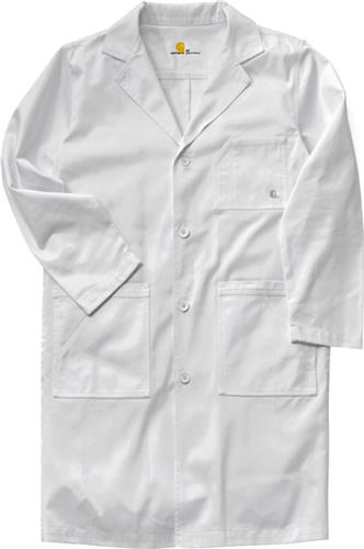 Carhartt Unisex 5-Pocket Lab Coat. Embroidery is available on this item.
