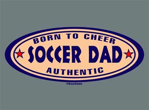 Closeout-Authentic Soccer Dad tshirt AS & AM