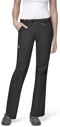 Mary Engelbreit Women's Boot Cut Cargo Pant. Embroidery is available on this item.