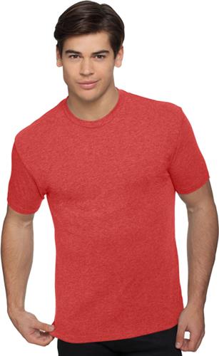 Next Level Men's (AM - Vintage Red) Tri-Blend Crew T-Shirts