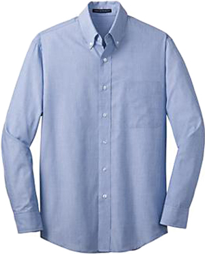 Port Authority Adult Crosshatch Easy Care Shirts