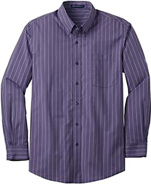 Port Authority Adult Vertical Stripe Shirts