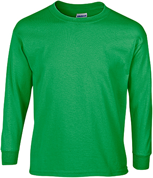 Gildan Ultra Cotton Youth Long Sleeve T-Shirts. Printing is available for this item.