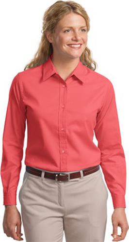 Port Authority Ladies Long Sleeve Easy Care Shirts