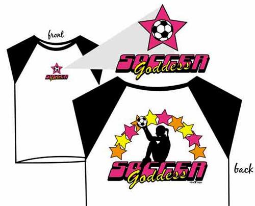 Soccer Goddess Girls soccer tshirt