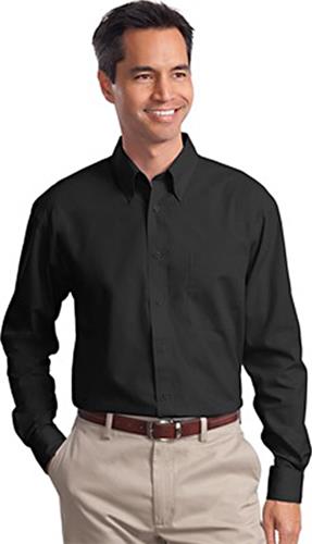 Port Authority Adult Long Sleeve Poplin Shirts