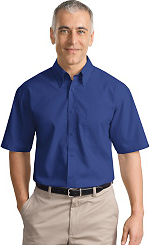 Port Authority Adult Short Sleeve Poplin Shirts