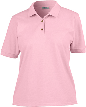Gildan Pink Ultra Cotton Ladies' Pique Shirt Polos