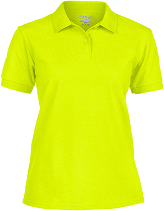 Gildan Safety DryBlend Missy Fit Pique Shirt Polos. Printing is available for this item.