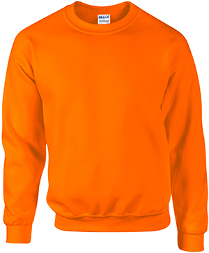 Gildan Safety DryBlend Adult Crewneck Sweatshirts. Printing is available for this item.