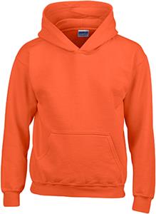 Gildan Adult Youth Heavy Blend Hooded Sweatshirts. Decorated in seven days or less.