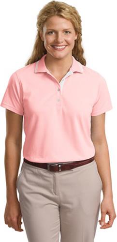 Port Authority Ladies Rapid Dry Polo with Trim. Printing is available for this item.