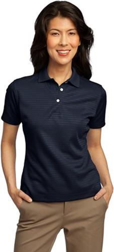 Port Authority Ladies Shadow Stripe Interlock Polo. Printing is available for this item.