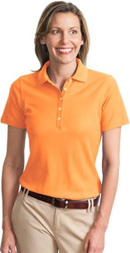 Port Authority Ladies EZCotton Pique Polo. Printing is available for this item.