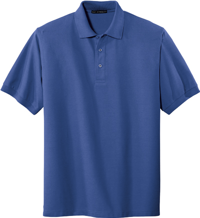 Port Authority Mens Silk Touch Polos