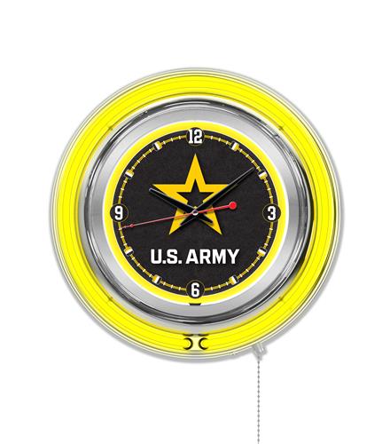 Holland United States Army Neon Logo Clock. Free shipping.  Some exclusions apply.