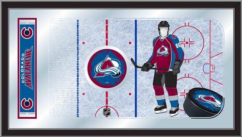 Holland NHL Colorado Avalanche Hockey Rink Mirror. Free shipping.  Some exclusions apply.
