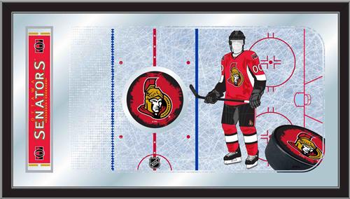 Holland NHL Ottawa Senators Hockey Rink Mirror. Free shipping.  Some exclusions apply.