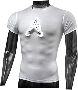 XO Athletic Unisex HeartShield Short Sleeve Shirt