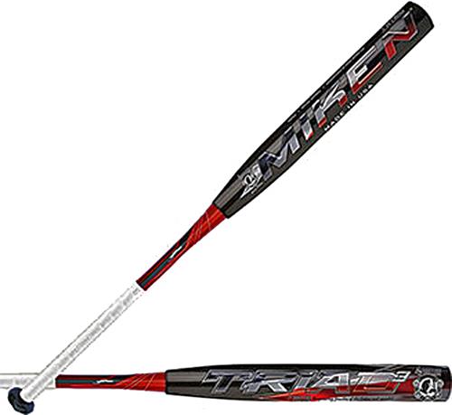 Miken Triad(3) 4 The Fallen Balanced Slowpitch Bat. Free shipping and 365 day exchange policy.  Some exclusions apply.