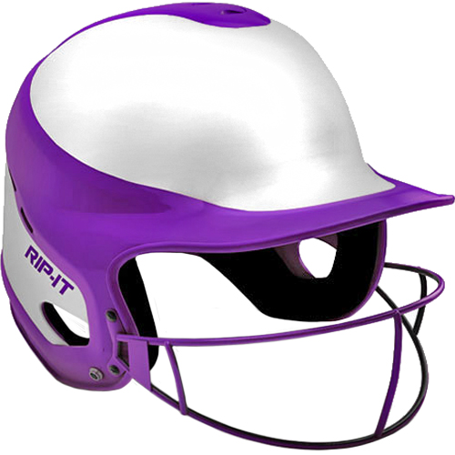 RIP-IT Fit Gloss Fastpitch Helmet with Vision Pro