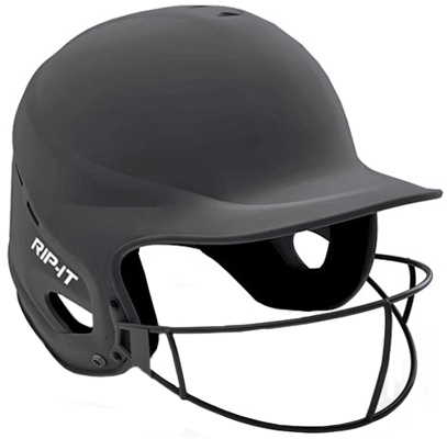 RIP-IT Fit Matte Fastpitch Helmet with Vision Pro