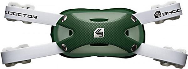Kids Hard Shell for Protection and Comfort Shock Doctor Carbon Football Chin Strap Attaches to Helmet For Youth Adult