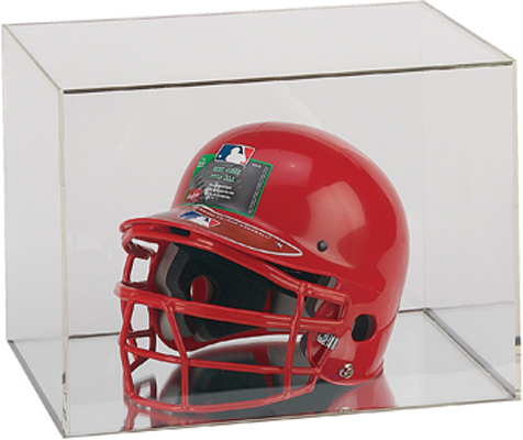 BallQube Football Display Case Helmet Holder