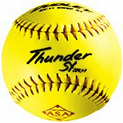 Dudley Spalding 12" ASA Thunder SY Softballs