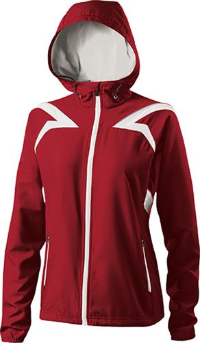 Holloway Ladies' Aero-Tec Strato Hooded Jackets. Decorated in seven days or less.