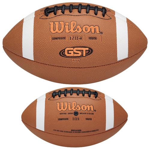 Wilson GST TDY Composite Leather Game Footballs