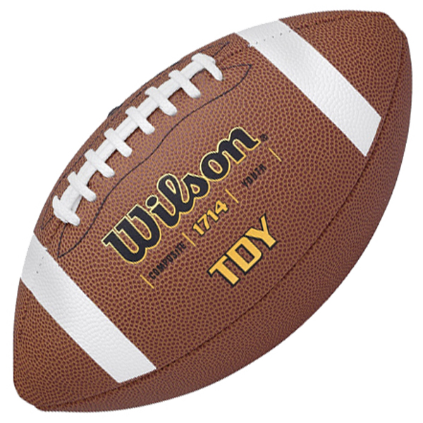 Wilson TDY Traditional Composite Game Footballs | Epic Sports