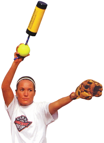 THE CANNONBALL Fastpitch Softball Pitching Training Aids XELERATOR 