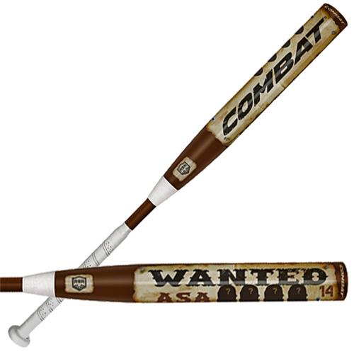 Combat Wanted ASA Slowpitch Softball Bats. Free shipping and 365 day exchange policy.  Some exclusions apply.