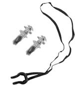 Swim Ear Plugs And Nose Clip - (Includes 2-Ear Plugs & 1-Nose Clip)